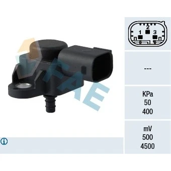 Kuva Tunnistin, imusarjapaine MERCEDES BENZ OE 006 153 16 28, 007 00 010 72 28