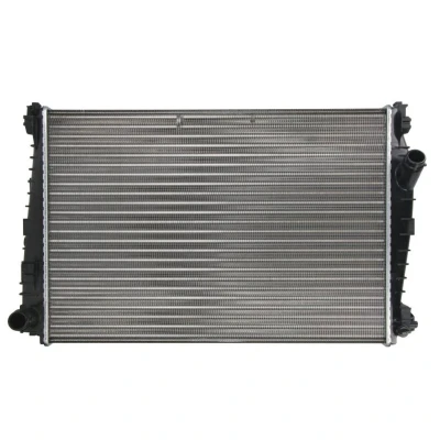 Kuva THERMOTEC D7D010TT Jäähdytin Alumiini 651 453 34 Jäähdytysrivat mekaan. kiinnitetyt