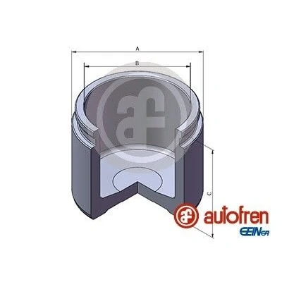 Kuva AUTOFREN SEINSA D025393 Jarrusatulan Mäntä 54 Etuakseli AISIN TOYOTA: Yaris II Hatchback