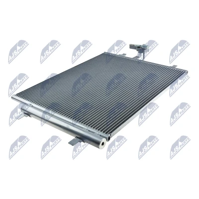 Kuva NTY CCS VV 012 Ilmastoinnin Lauhdutin Vedenerottimella Alumiini 631 VOLVO: V70 3, XC60 I, S80 II