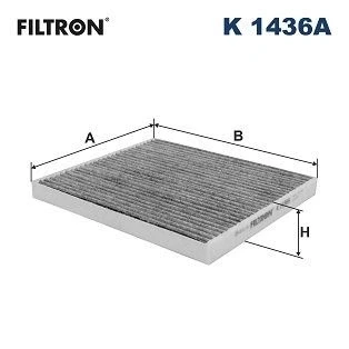 Kuva FILTRON K 1436A Raitisilmasuodatin Aktiivihiilisuodatin 233 217 20 JEEP: Cherokee V
