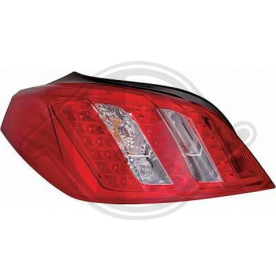 Kuva DIEDERICHS 4244090 Takavalot Oikea H21W, PY21W, P21W PEUGEOT: 508 I Sedan
