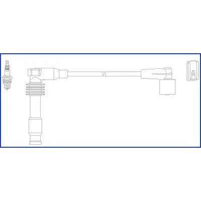 Kuva HITACHI 134812 Sytytysjohto OPEL: Vectra B Sedan, Astra G CC, F CC