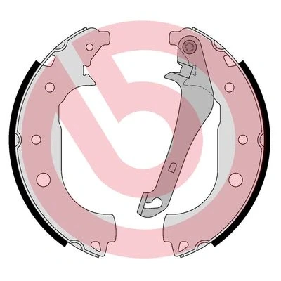 Kuva BREMBO S 24 552 Jarrukengät 228 42 FORD: Ecosport Mk2