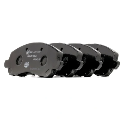 Kuva HELLA 8DB 355 009 671 Jarrupalat akustisella kulumavaroittimella MITSUBISHI: Outlander 3, 2 SUV, ASX JEEP: Compass