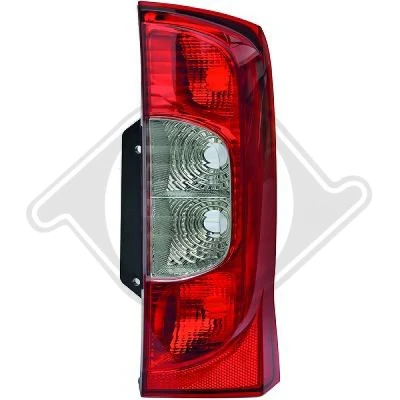 Kuva DIEDERICHS 3452892 Takavalot Oikea PY21W, P21/4W Ilman lampun kantaa