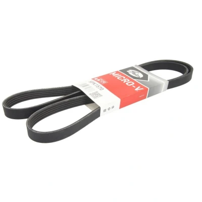Kuva GATES Micro V 5PK1570 Moniurahihna 1570 5 Polyesteri, EPDM (eteenipropeeni dieeni kumi) OPEL: Vectra C Sedan, CC, Signum CC