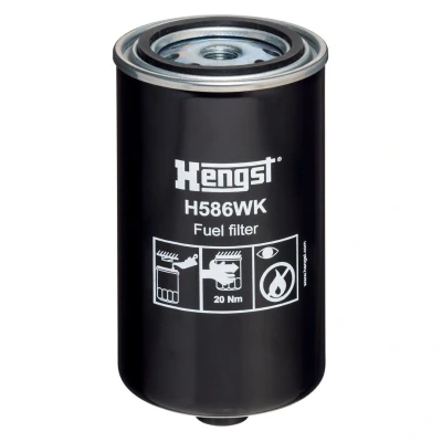 Kuva HENGST FILTER H586WK Polttoainesuodatin Ruuvattava suodatin
