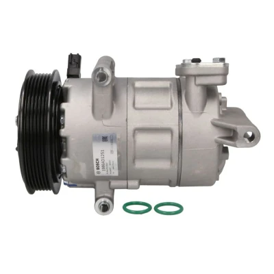 Kuva BOSCH 1 986 AD1 251 Ilmastoinnin Kompressori 12V PAG 46 R134a asennusohjeella, Tiivisterenkaalla FORD: Transit Mk6 Bussi