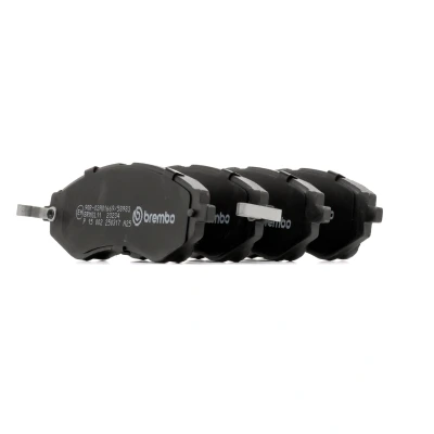 Kuva BREMBO P 15 002 Jarrupalat akustisella kulumavaroittimella Ilman tarvikkeita CHEVROLET: Epica Sedan, Evanda Nubira Farmari