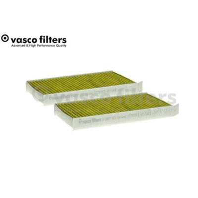 Kuva DAVID VASCO B231 Raitisilmasuodatin Aktiivihiilisuodatin polyfenolilla 265mm 132mm 30mm neliönmuotoinen RENAULT: LAGUNA 3, 3 Grandtour