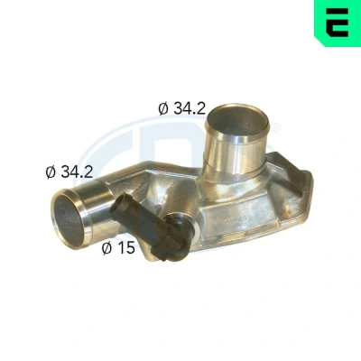 Kuva ERA 350131 Termostaatti 92 Tiivisteillä Metalli Kopalla OPEL: Zafira A, Astra G CC, Caravan