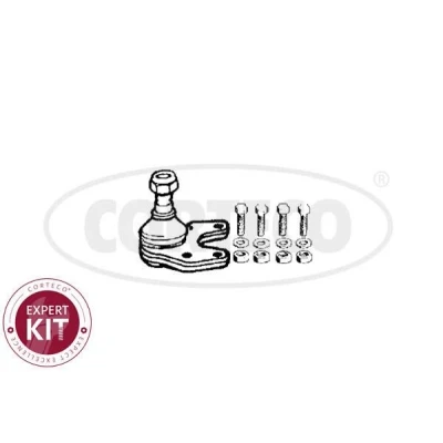 Kuva CORTECO 49395748 Alapallonivel Etuakseli, oikea, vasen, Alla