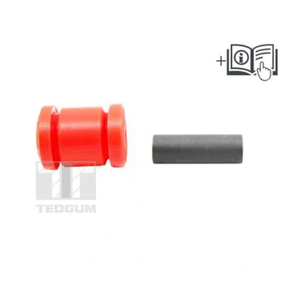 Kuva TEDGUM 00217320 Tukivarren Hela rasvakupilla, asennusohjeella Etuakseli, Molemminpuolin, Alla, Edessä PU (polyuretaani)