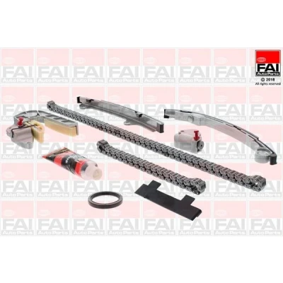 Kuva FAI AutoParts TCK31WO Jakoketjusarja Tiivisteillä, ilman hammaspyöriä Yksinkertainen, Ketju hiljainen NISSAN: X Trail, NP300 Navara Pick up