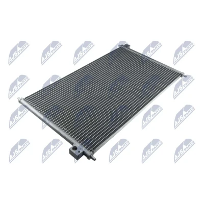 Kuva NTY CCS HD 004 Ilmastoinnin Lauhdutin ilman vedenerotinta Alumiini 633 HONDA: Accord 6 Limousine
