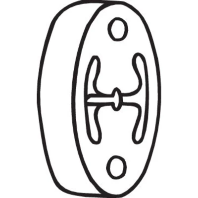 Kuva BOSAL 255 212 Kumisuikale, Pakoputkisto