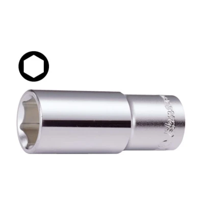 Kuva Kuusiohylsy HANS 1/2 zoll 12 mm 6 kant lang