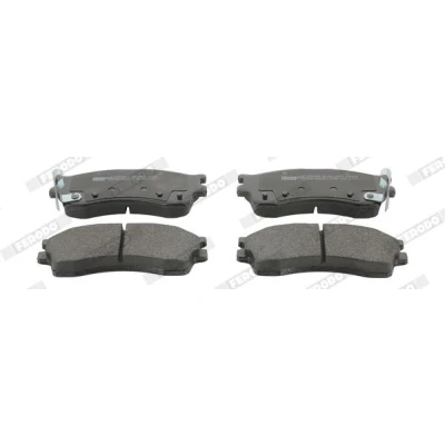 Kuva FERODO PREMIER ECO FRICTION FDB1602 Jarrupalat akustisella kulumavaroittimella Ilman tarvikkeita KIA: Cerato Sedan, Rio I Farmari