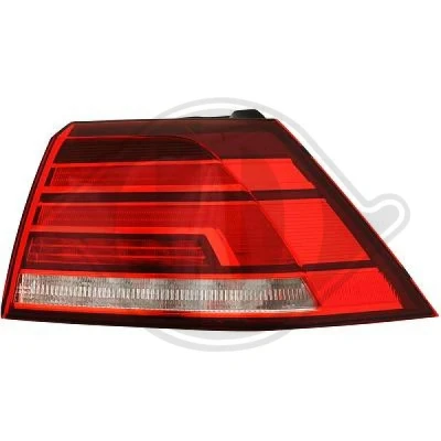 Kuva DIEDERICHS 2217090 Takavalot Oikea Uloin osa LED VOLKSWAGEN: Golf 7