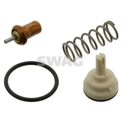 Kuva SWAG 30 93 7034 Termostaatti 105 Tiivisterenkaalla VOLKSWAGEN: GOLF 6, Passat B7 Variant, B6 AUDI: A3 Sportback