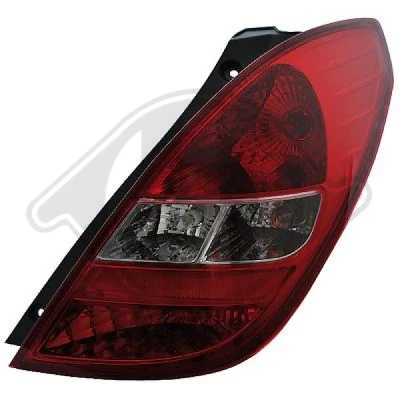 Kuva DIEDERICHS 6806091 Takavalot Vasen P21W, P21/5W, PY21W, W16W