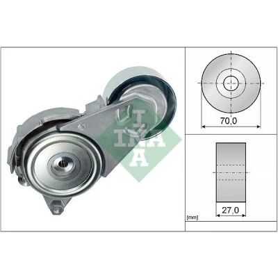 Kuva INA 534 0408 10 Kiristinvarsi, Moniurahihna TOYOTA: Yaris II Hatchback