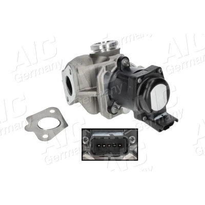 Kuva AIC 70380 EGR Venttiili Sähköinen Magneettiventtiili Tiivisteillä VOLVO: V70 3, V50, S40 II, FORD: Focus 2 Kombi, FIESTA 6 Van,