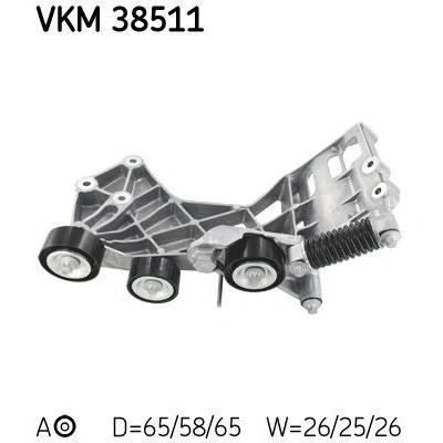 Kuva SKF VKM 38511 Kiristysrulla MERCEDES BENZ: A sarja