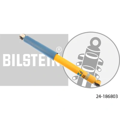 Kuva BILSTEIN B6 4600 24 186803 Iskunvaimentimet Taka akseli Kaasupaine Yksiputki Vaimennin ei jousta kantava Silmukka ylhäällä, alhaalla