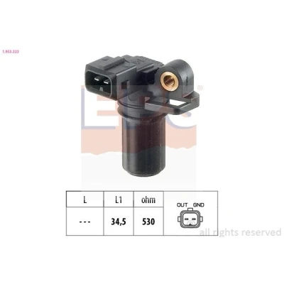 Kuva EPS 1.953.323 Kampiakselin Asentotunnistin Made in Italy OE Equivalent FORD: Focus 2 Kombi, MONDEO 4 Turnier, Transit Connect Mk1 Van