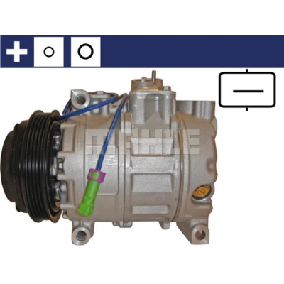 Kuva MAHLE ORIGINAL ACP 1007 000S Ilmastoinnin Kompressori 7SBU16C 12 PAG 46 R 134a Tiivisterenkaalla AUDI: A4 B5 Avant, A6 C5 Sedan, A8 D2