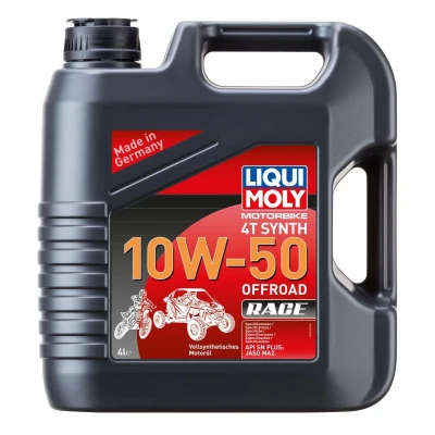 Kuva Liqui Moly Motorbike 4T Synth Offroad Race 10W 50 4l Moottoriöljy 3052