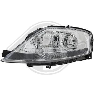 Kuva DIEDERICHS 4005083 Ajovaloumpio Vasen H1, H1/H7, H7 CITROËN: C3 I Hatchback