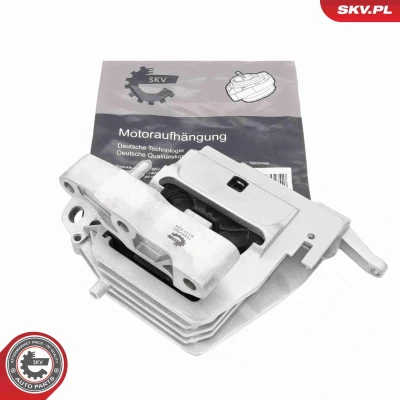 Kuva ESEN SKV 75SKV301 Moottorin Kumityyny Oikea Kumimetallilaakeri Alumiini, Kumi 275mm 215mm