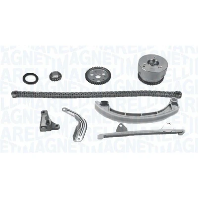 Kuva MAGNETI MARELLI 341500000452 Jakoketjusarja Tiivisteillä ilman ruuvisarjaa Ketju koteloitu, hiljainen TOYOTA: Yaris I Hatchback