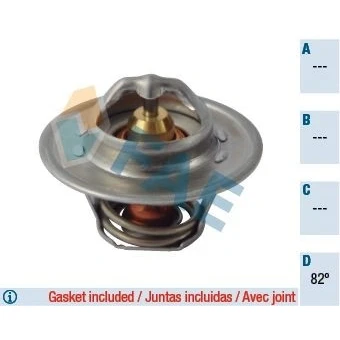 Kuva Termostaatti, jäähdytysneste FIAT SEDICI, SUZUKI BALENO, BALENO Halvkombi, Kombi, GRAND VITARA I, II, IGNIS LIANA,