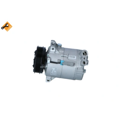 Kuva NRF 32190 Ilmastoinnin Kompressori PXV16 12 PAG 46 kompressoriöljyllä, Tiivisterenkaalla OPEL: Astra G CC, Caravan