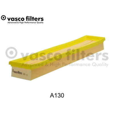 Kuva DAVID VASCO A130 Ilmansuodatin 68 95 426 suorakulmainen (rectangular) Suodatinpanos PEUGEOT: 307 SW, Hatchback, 308 I Hatchback