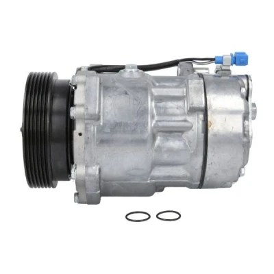 Kuva THERMOTEC KTT090348 Ilmastoinnin Kompressori SD7V16 12 PAG 46 R 134a VOLKSWAGEN: GOLF 3, Passat B3/B4 Variant, Sharan I