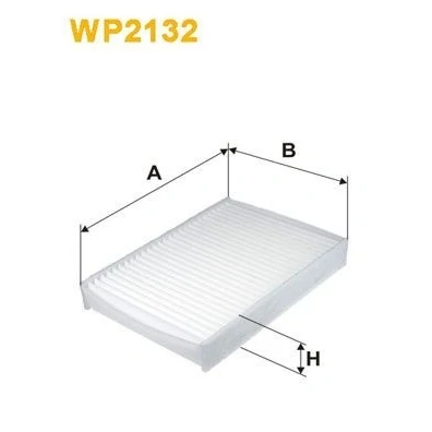 Kuva Suodatin, sisäilma WIX FILTERS WP2132