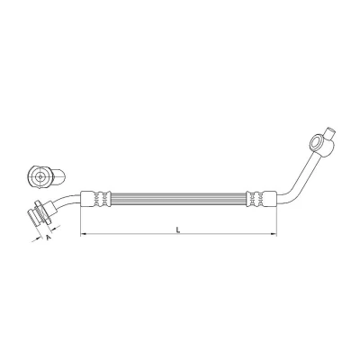 Kuva METZGER 4112533 Jarruletku 410 NISSAN: TERRANO 2