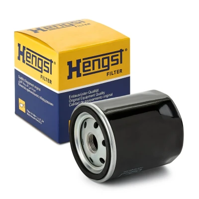 Kuva HENGST FILTER H14W32 Öljynsuodatin 3/4 16 UNF Ruuvattava suodatin TOYOTA: Corolla IX Station Wagon, Land Cruiser Prado 120, Auris Hatchback