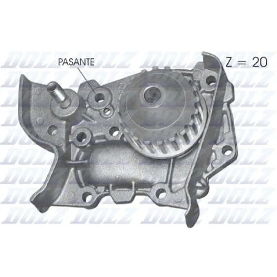 Kuva Vesipumppu Dacia Solenza, Renault Clio II, Kangoo, Kangoo express, Megane I, classic grandtour scenic OE 7700866518