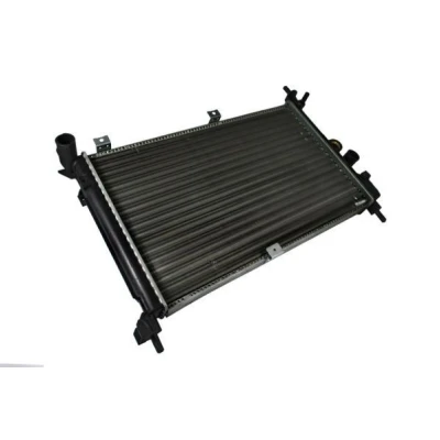 Kuva THERMOTEC D7X011TT Jäähdytin Alumiini, Muovi ajoneuvoille ilmastointilaitteella tai ilman 531 358 42 Käsivaihteisto Jäähdytysrivat mekaan. kiinnitetyt