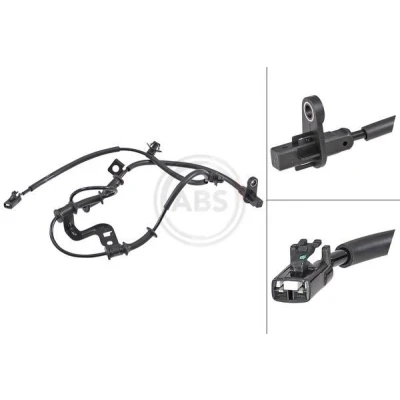 Kuva A.B.S. 31867 ABS Anturi aktiivisensori 1050 Musta KIA: cee‘d II Sportswagon, Hatchback, HYUNDAI: i30 Hatchback