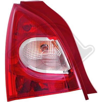 Kuva DIEDERICHS 4482091 Takavalot Vasen P21W, P21/5W, PY21W