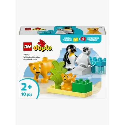 Kuva LEGO DUPLO Town 10442 Luonnoneläinperheet: pingviinit ja leijonat