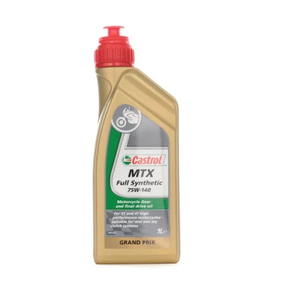 Kuva CASTROL MTX FULL SYNTHETIC 15519A Vaihteistoöljy 75W 140 1 BMW: 5 Sedan, 3 Coupe, Touring, FORD: Transit Mk6 Van, Mk5 Bussi