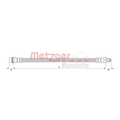 Kuva METZGER 4110934 Jarruletku 620